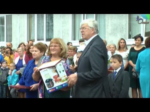 Ореол-ТВ: Сергей Бебенин на Дне знаний в Важинах (Подпорожский район)