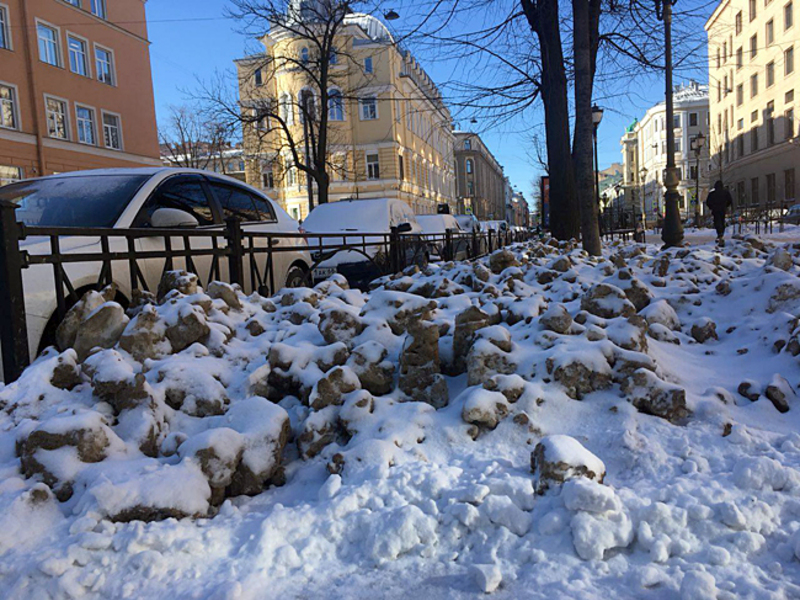 Ирина Иванова: Ответственность за уборку снега в Петербурге хотят переложить на малый бизнес
