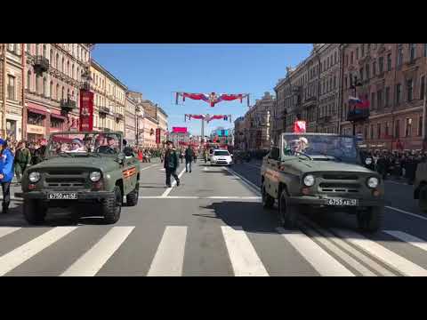 Парад в честь Дня Победы 2019 в Санкт-Петербурге