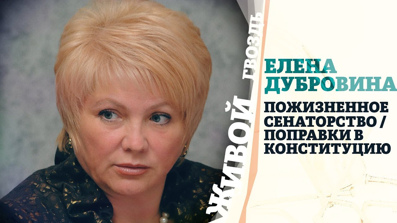 Борис Вишневский: Елена Дубровина о поправках в...