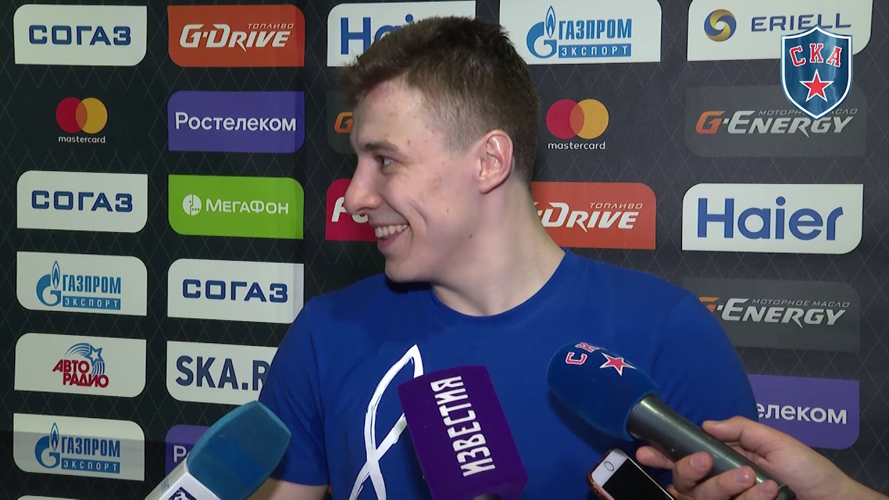 Василий Подколзин: «Был быстрый и жесткий хоккей, как и должно быть в плей-офф»