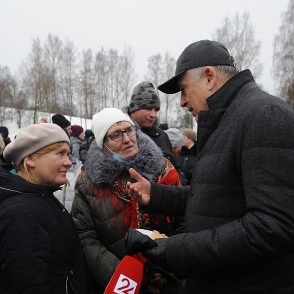 Александр Дрозденко: Настоящая масленичная погода...