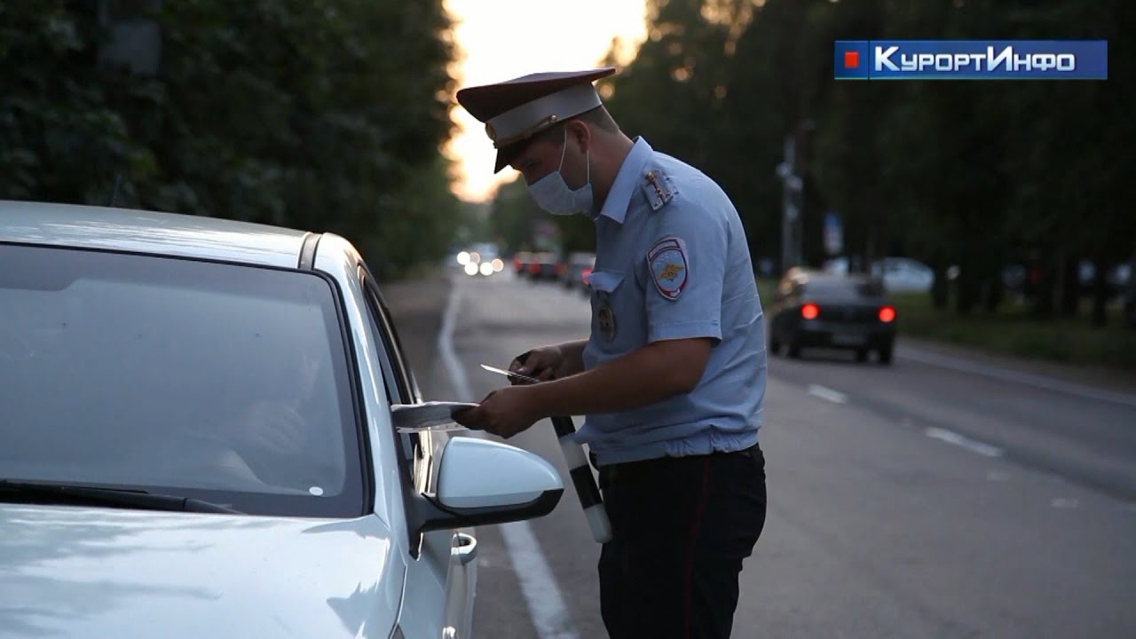 Лошадь вышла на прогулку без хозяев по центру вечернего Сестрорецка