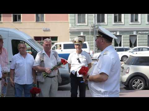День военно-морского флота на борту ледокола «Красин»