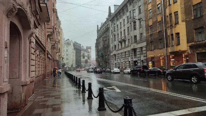 ​Сегодня в Петербурге усилятся дожди и...