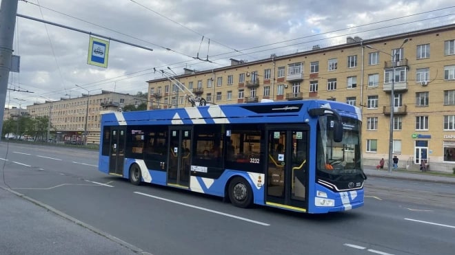 ​Из-за обрыва контактного провода на проспекте…