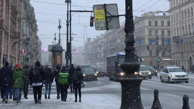 ​В Петербурге будет активно повышаться температура…